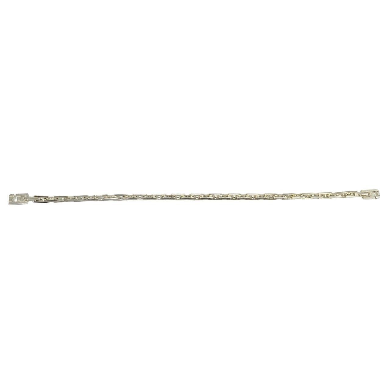 Hermes Vintage Cles MM 925 Sterling Silver Bracelet — view 5