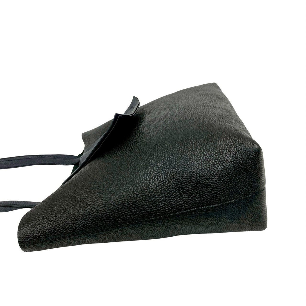 Hermes Cover Series 46 Taurillon Clemence Leather Tote Blue Nuit — view 5