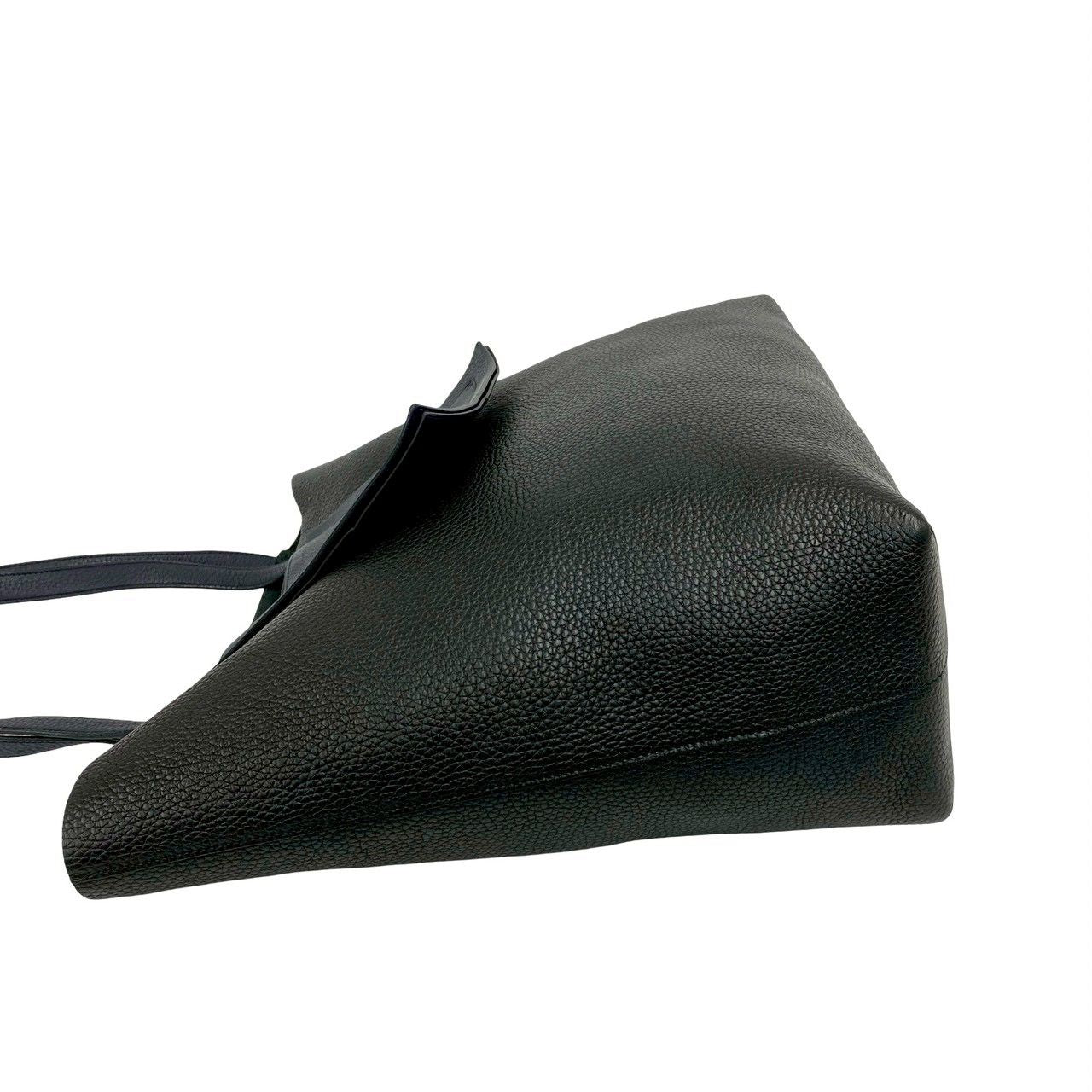 Hermes Cover Series 46 Taurillon Clemence Leather Tote Blue Nuit — view 5