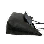 Hermes Cover Series 46 Taurillon Clemence Leather Tote Blue Nuit — view 6