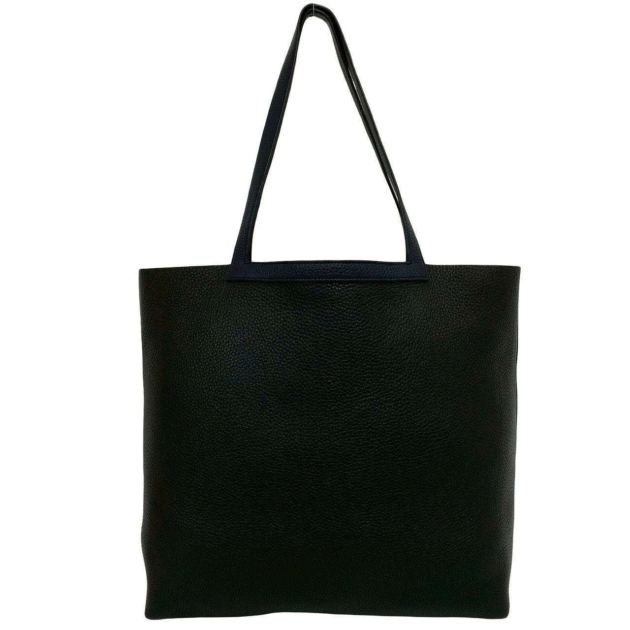 Hermes Cover Series 46 Taurillon Clemence Leather Tote Blue Nuit — view 3
