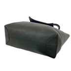 Hermes Cover Series 46 Taurillon Clemence Leather Tote Blue Nuit — view 8