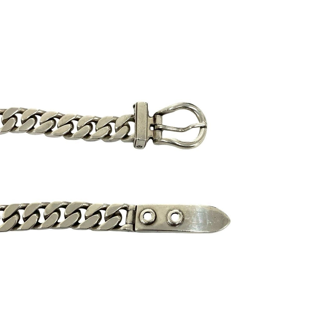 Hermes Vintage Book le Cellier PM Bracelet 925 Sterling Silver — view 4