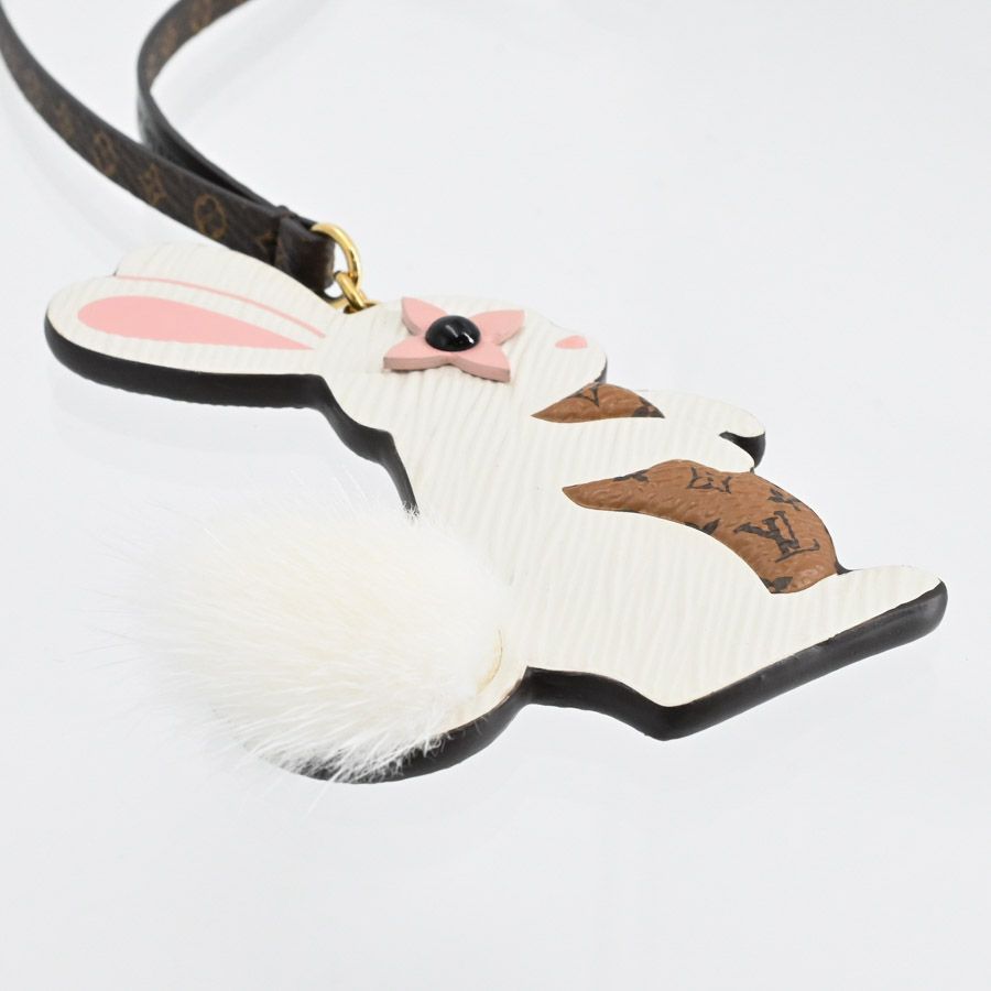 Louis Vuitton Charm Rabbit LV Furry Friend Keychain — view 2
