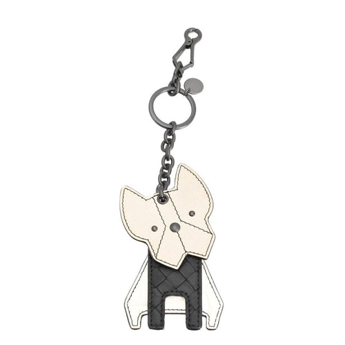 Bottega Veneta Charm Dog Keychain