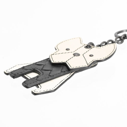 Bottega Veneta Charm Dog Keychain — view 2