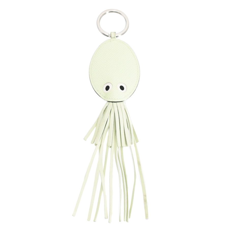 Hermes Charm Purp Keychain