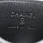 Chanel Card Case Card Holders Black — view 5