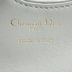 Dior Card Case Saddle Blue Mucard Holder — view 5