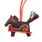 Hermes Charm Robeo Keychain