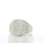 Hermes Point Sellier GM Ring Silver 53 GM and Paper — view 4