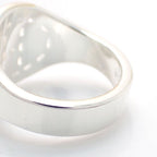 Hermes Point Sellier GM Ring Silver 53 GM and Paper — view 8