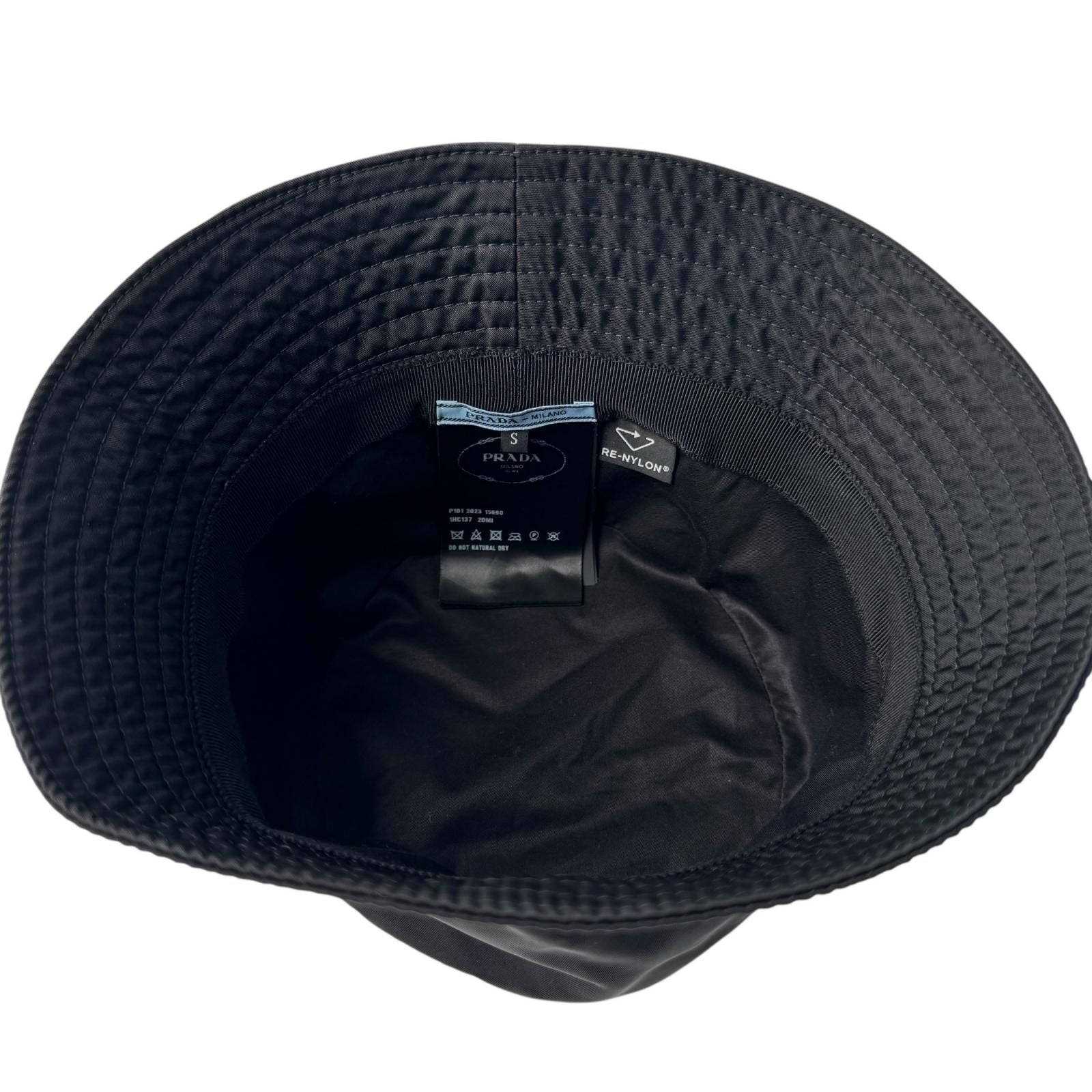 Prada Triangle Logo Bucket — view 5