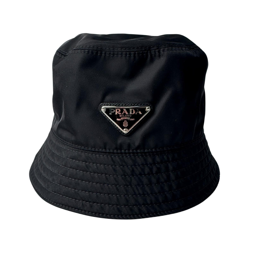 Prada Triangle Logo Bucket