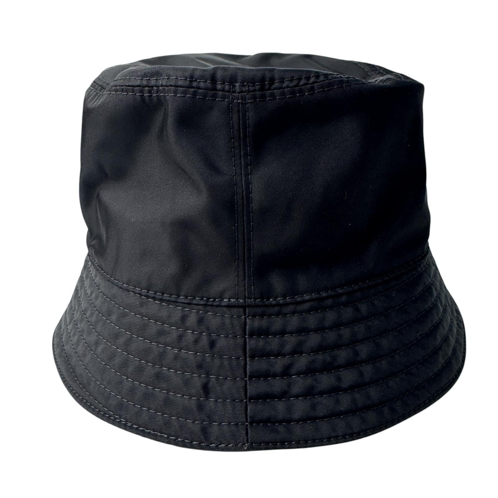 Prada Triangle Logo Bucket — view 4
