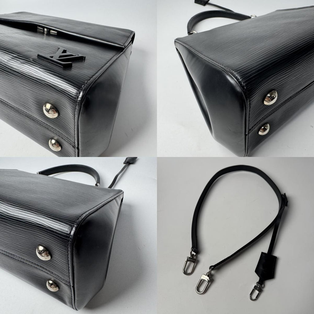 Louis Vuitton Epi Cluny BB Black 2-Way Shoulder — view 9