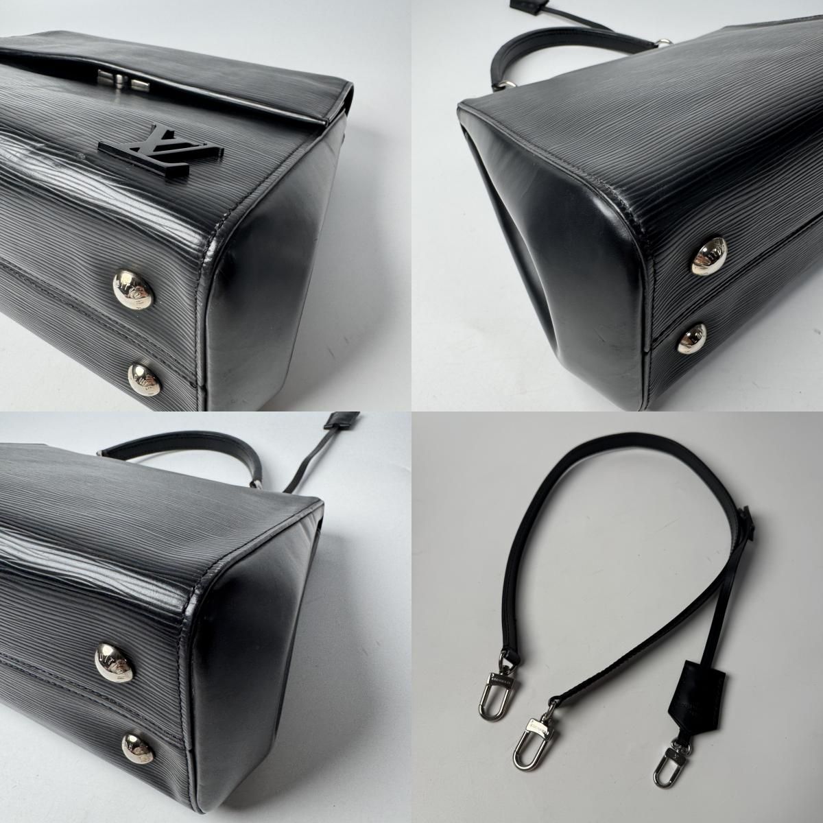 Louis Vuitton Epi Cluny BB Black 2-Way Shoulder — view 9