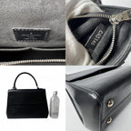 Louis Vuitton Epi Cluny BB Black 2-Way Shoulder — view 8