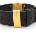 Chanel Watch Quilted 18k Yellow Gold Leather Strap Black — view 6