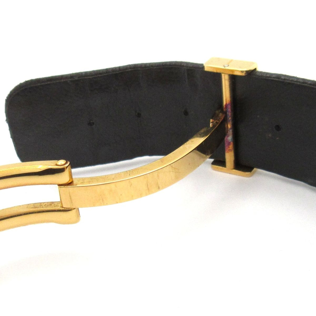 Chanel Watch Quilted 18k Yellow Gold Leather Strap Black — view 8