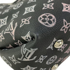 Louis Vuitton Handbag Mahina Bella Black Pink Cream Leather Cowhide — view 8