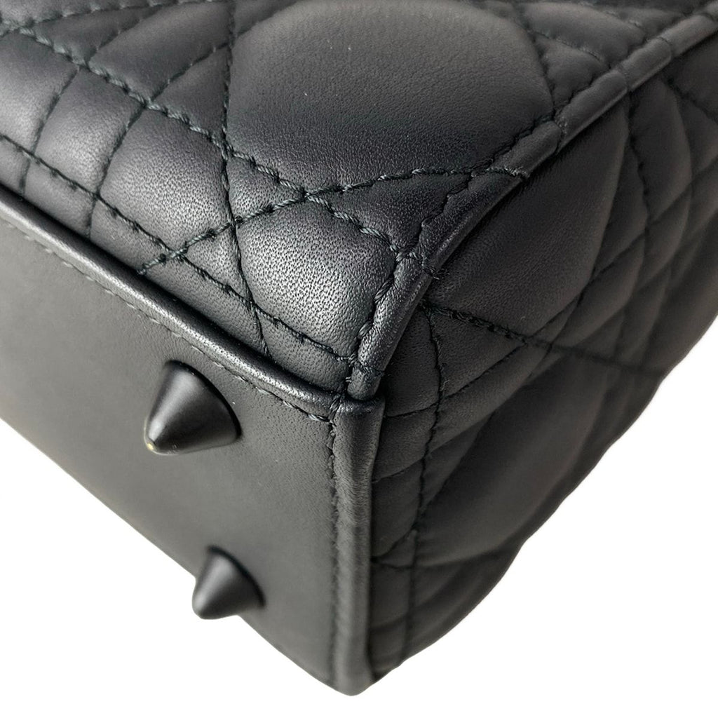 Dior Handbag Lady MY Abcdior Bag Small Black — view 9