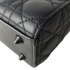 Dior Handbag Lady MY Abcdior Bag Small Black — view 9