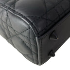 Dior Handbag Lady MY Abcdior Bag Small Black — view 8