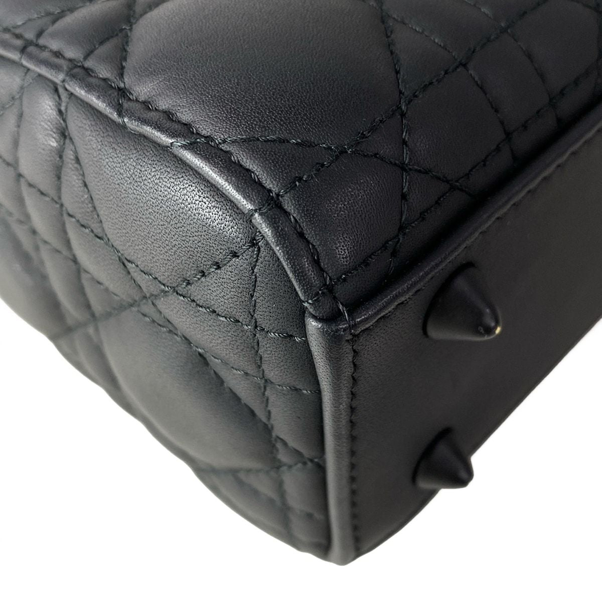 Dior Handbag Lady MY Abcdior Bag Small Black — view 8