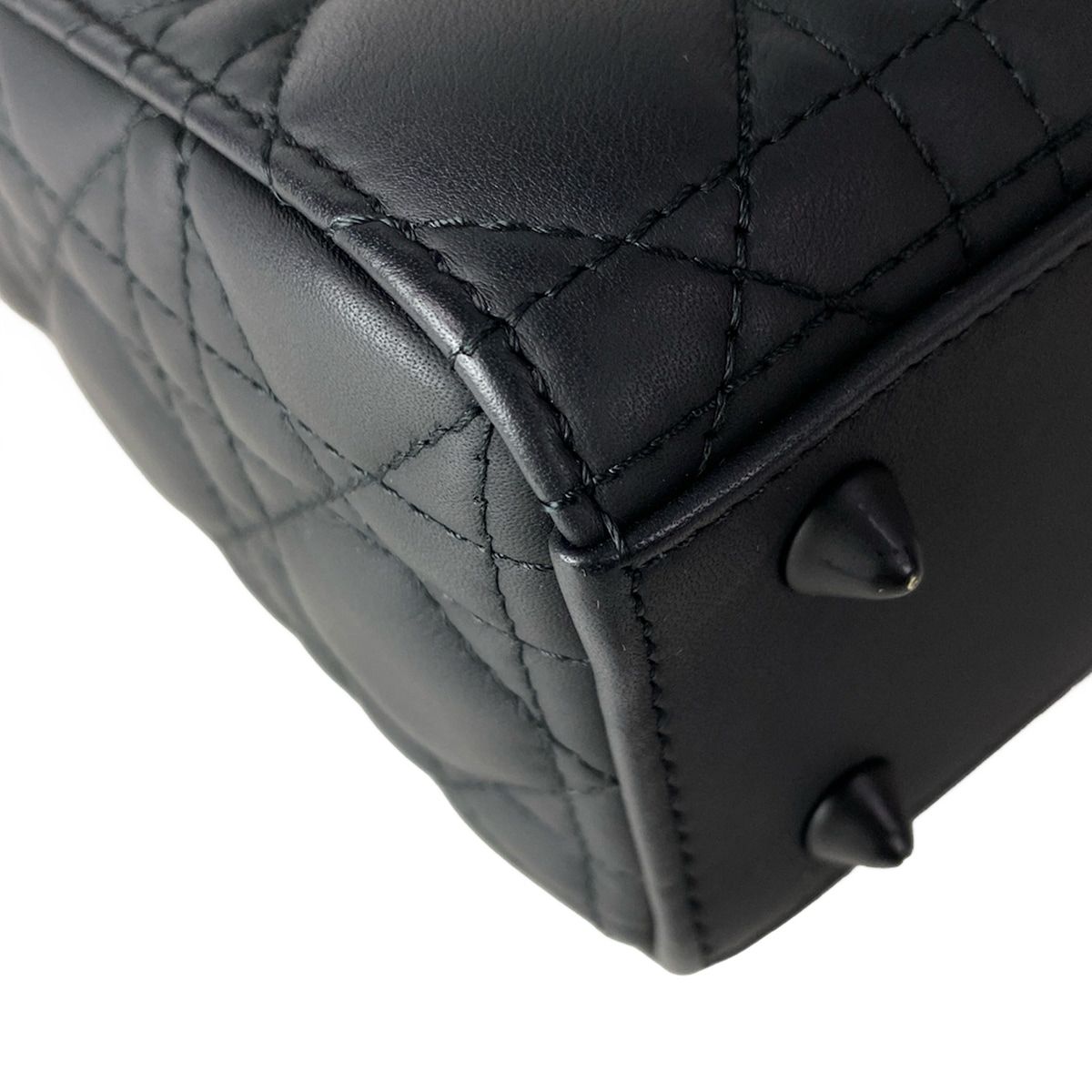 Dior Handbag Lady MY Abcdior Bag Small Black — view 6