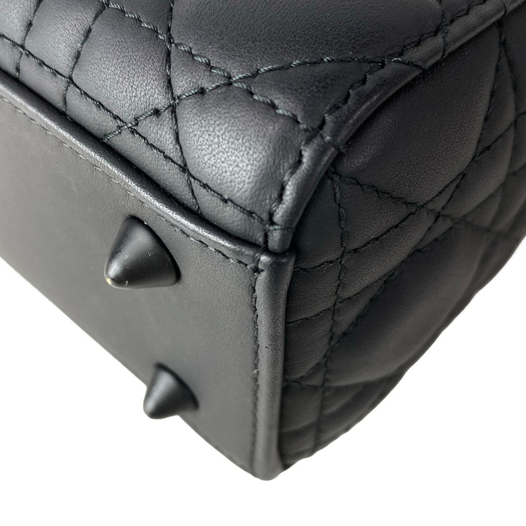 Dior Handbag Lady MY Abcdior Bag Small Black — view 7