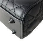 Dior Handbag Lady MY Abcdior Bag Small Black — view 7