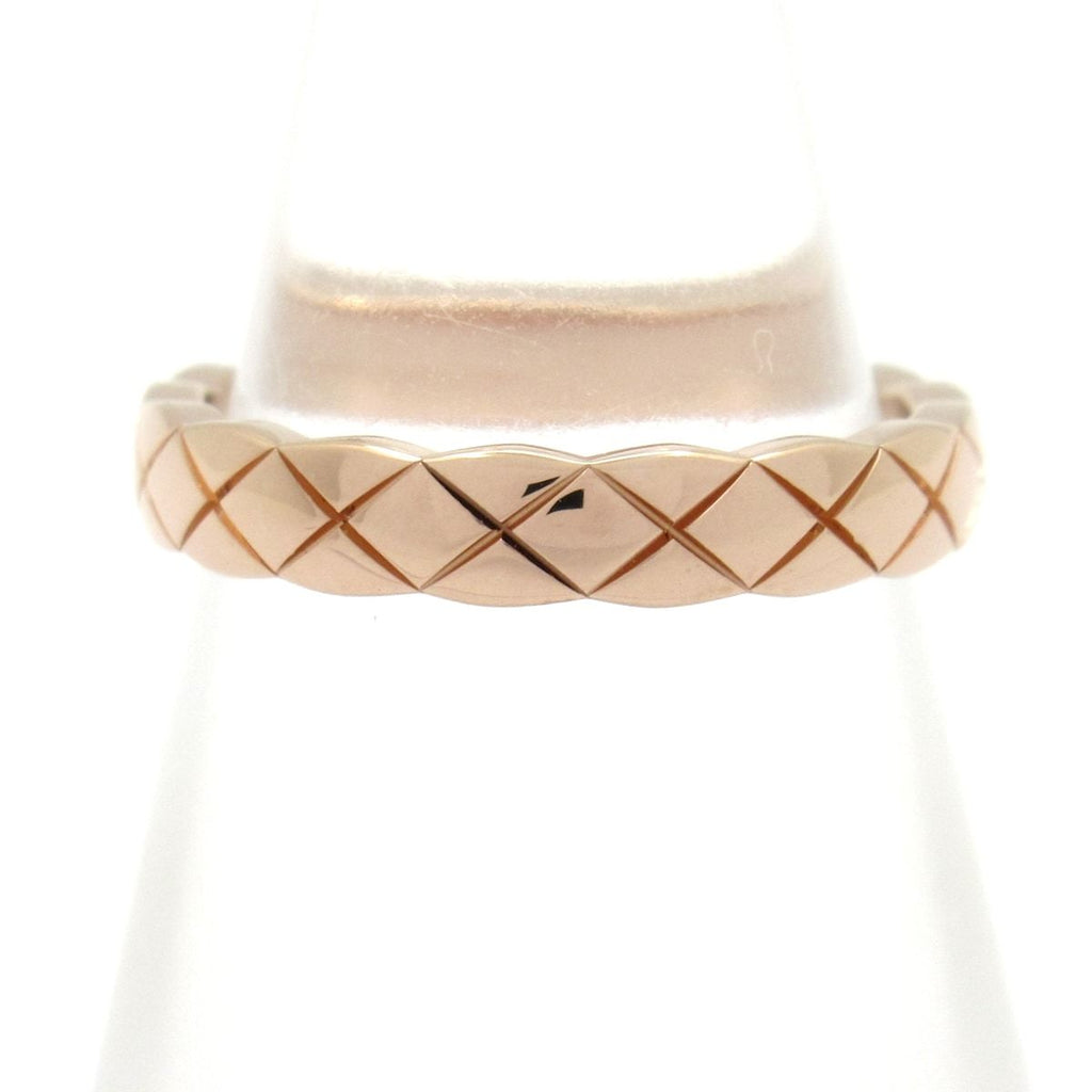 Chanel Ring 48 Coco Crush Mini 18k Pink Gold