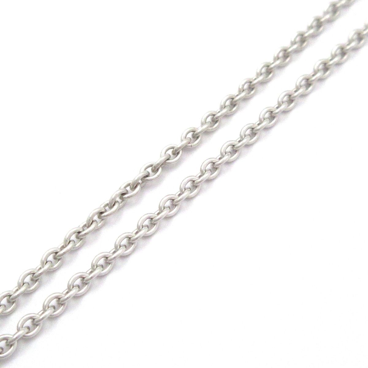 Hermes Necklace Amulet Kelly Cadena 18k White Gold Diamond — view 6