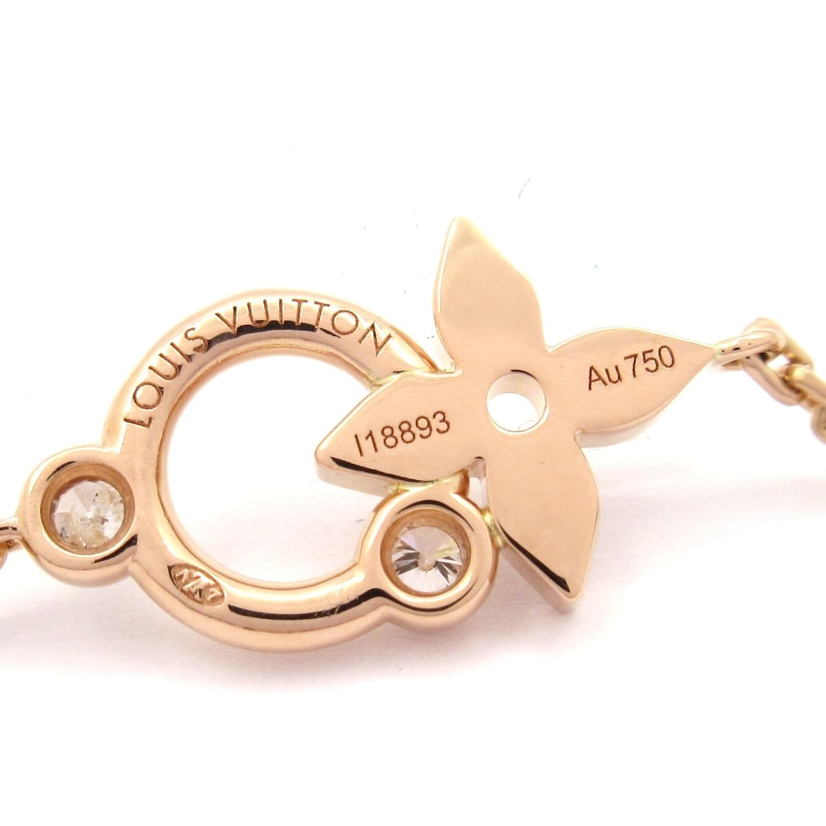 Louis Vuitton Bracelet Idylle Blossom 18k Pink Gold Diamond — view 5