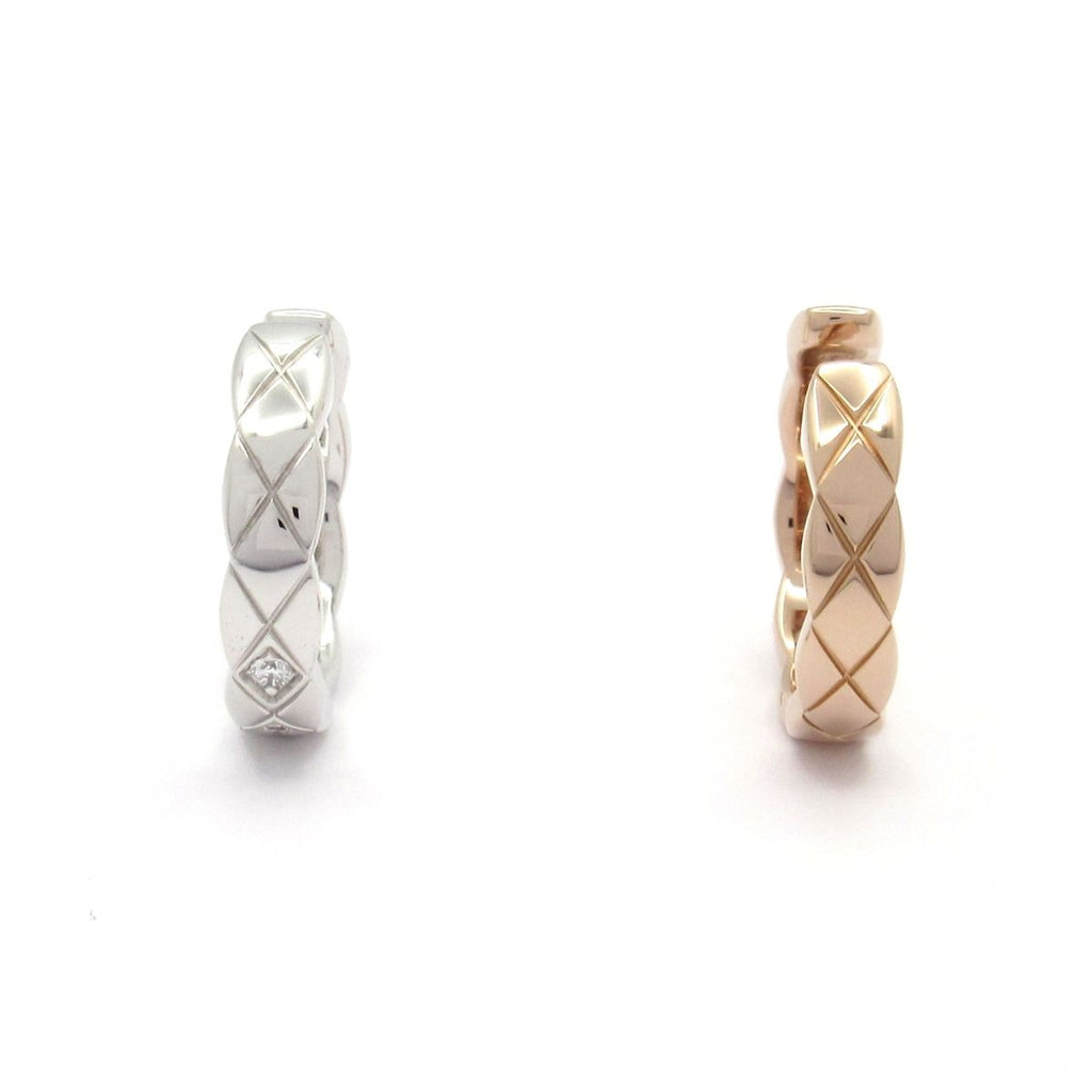 Chanel Earrings Coco Crush 18k White Gold Diamond — view 3