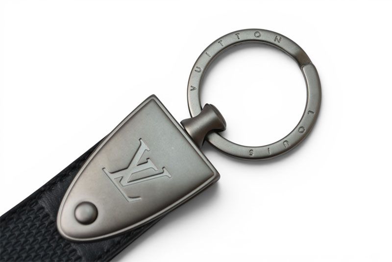 Louis Vuitton Key Ring Key Holder Charm Damier Infini Porte Cles Dragonne — view 6