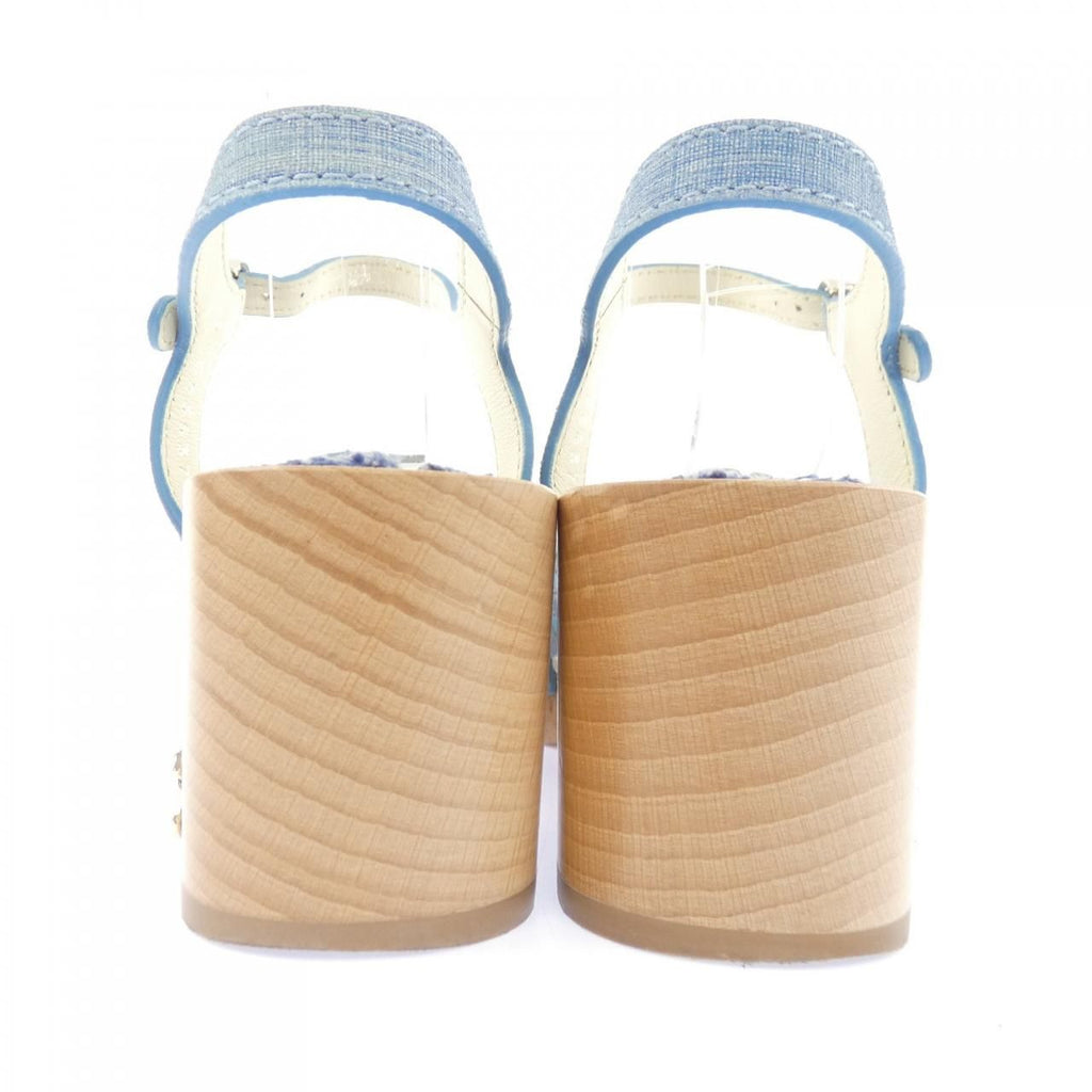 Chanel Sandals Blue — view 5