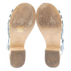 Chanel Sandals Blue — view 4
