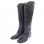 Chanel Long Boots Black — view 3