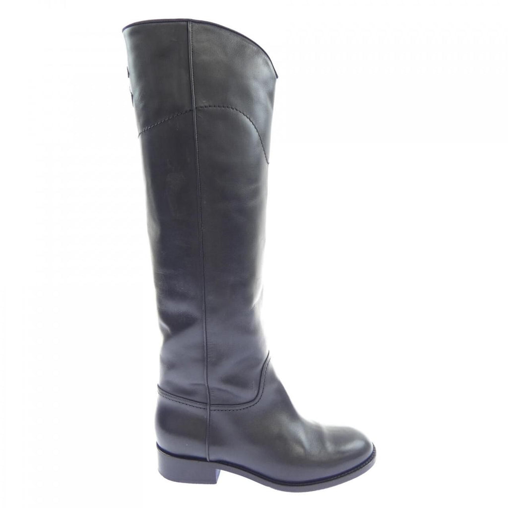 Chanel Long Boots Black