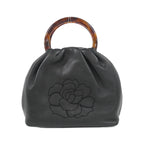 Chanel Vintage Bag Handbag Black