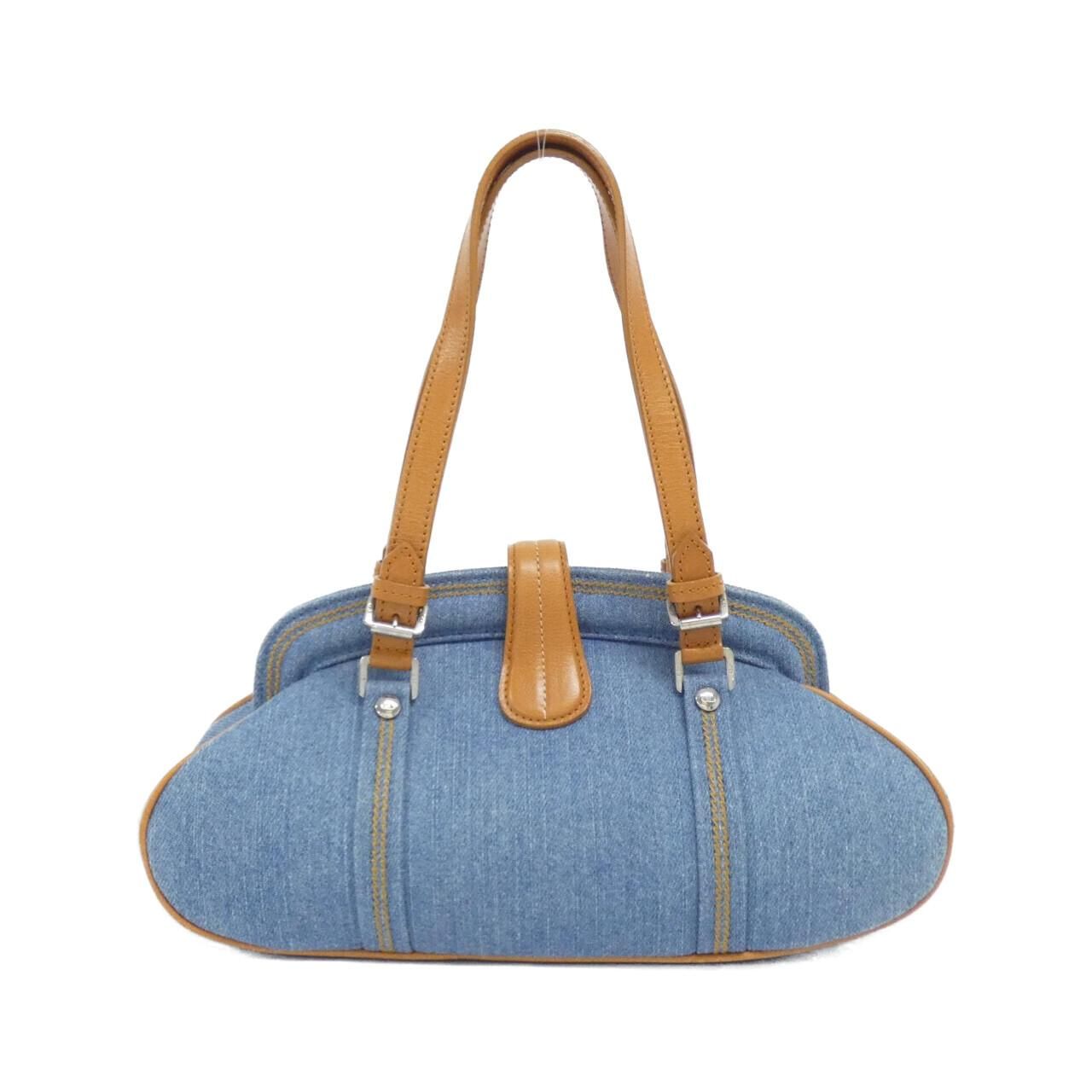 Dior Vintage Bag Handbag Blue — view 2