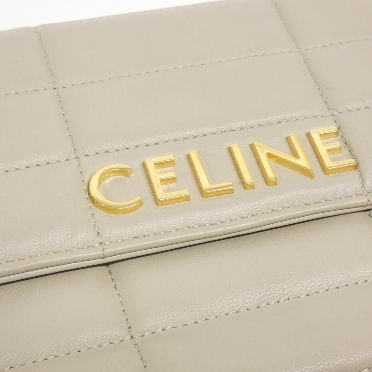 Celine Shoulder Bag Gold — view 4