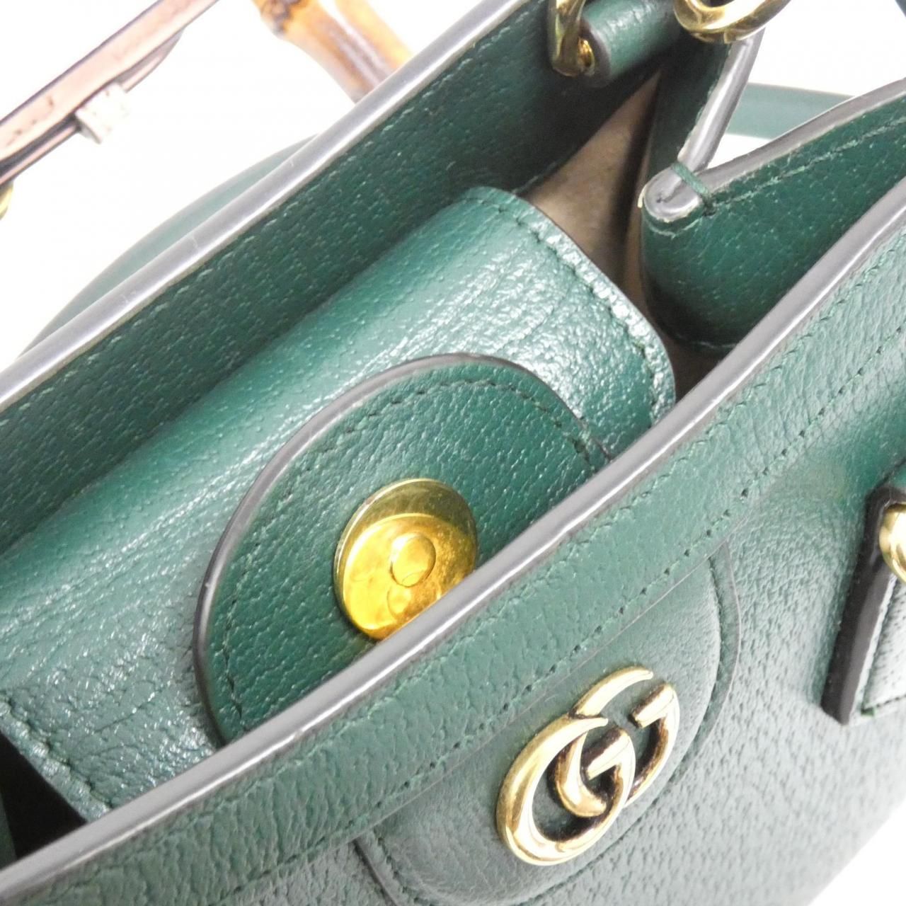 Gucci Diana Bag Handbag Green — view 5