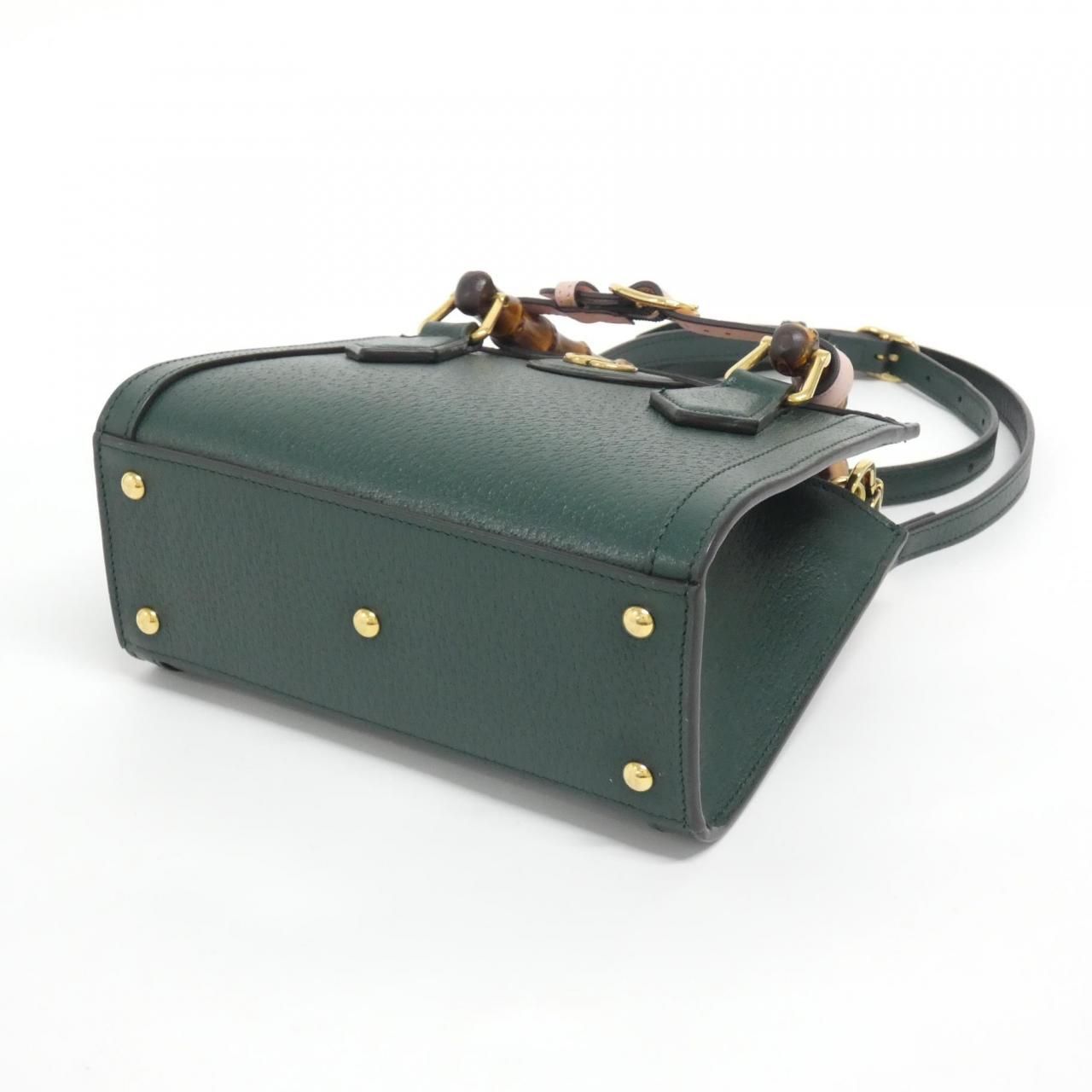 Gucci Diana Bag Handbag Green — view 3