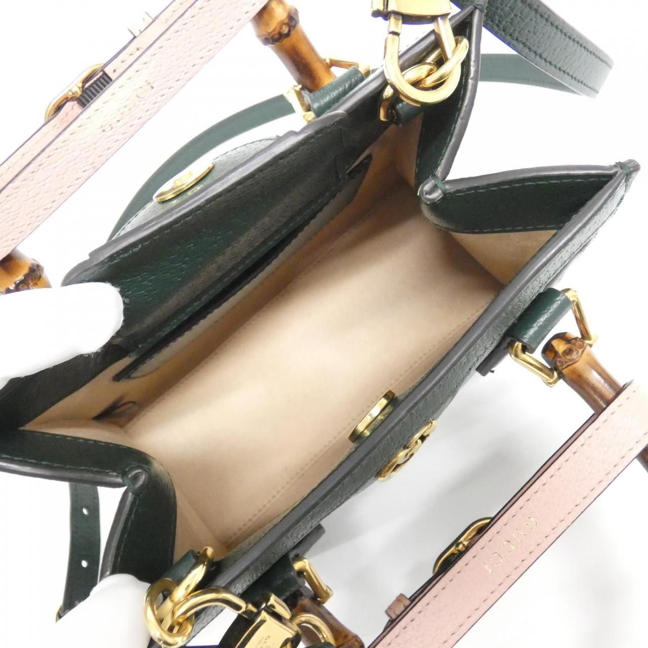 Gucci Diana Bag Handbag Green — view 8