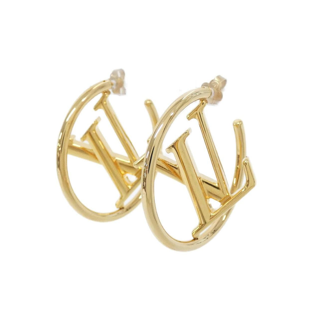 Louis Vuitton Earrings Hoop LV Stella — view 2