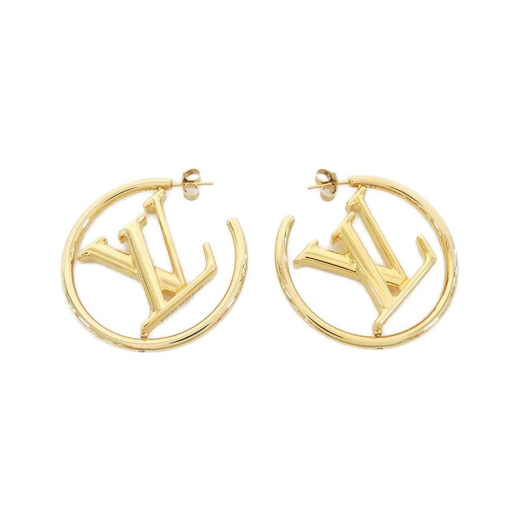 Louis Vuitton Earrings Hoop LV Stella — view 3