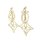 Louis Vuitton Book le Reille Pandant LV Twiggy Earrings — view 2